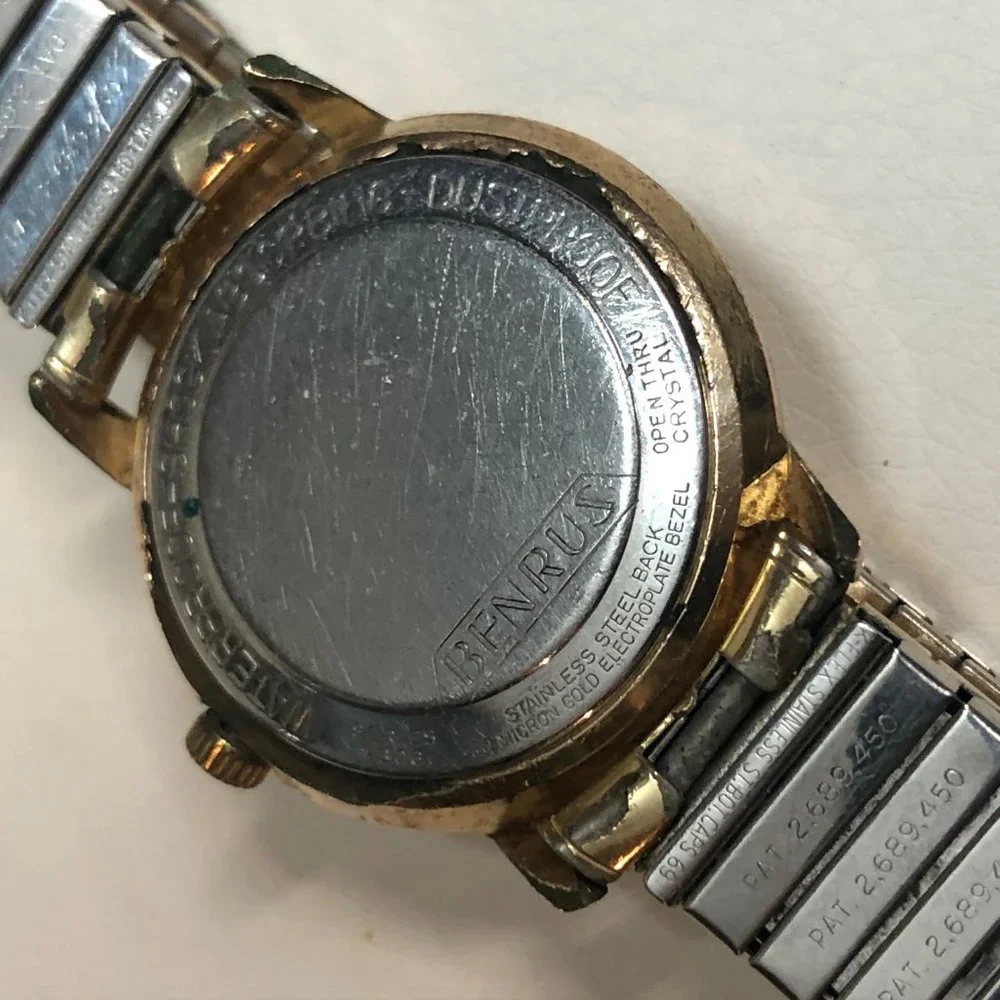 Benrus Vintage Men's Date Watch